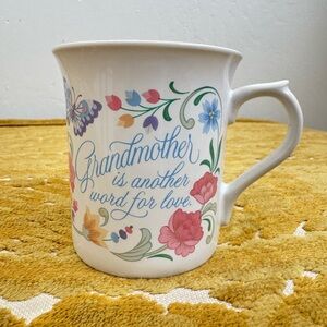Rare Floral Grandmother Mug